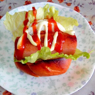 魚ニソ丸ごとロールパン